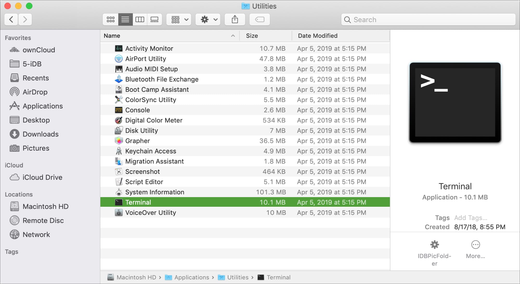 Mac Large Database Transfer using Terminal