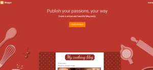 Blogger preview page