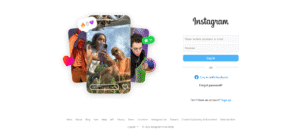 Instagram app preview