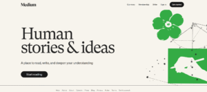 Medium app preview