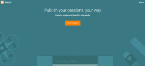 Blogger.com app preview