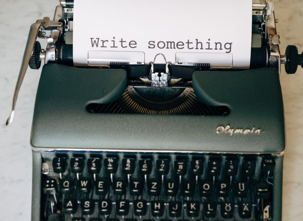 create writing habit