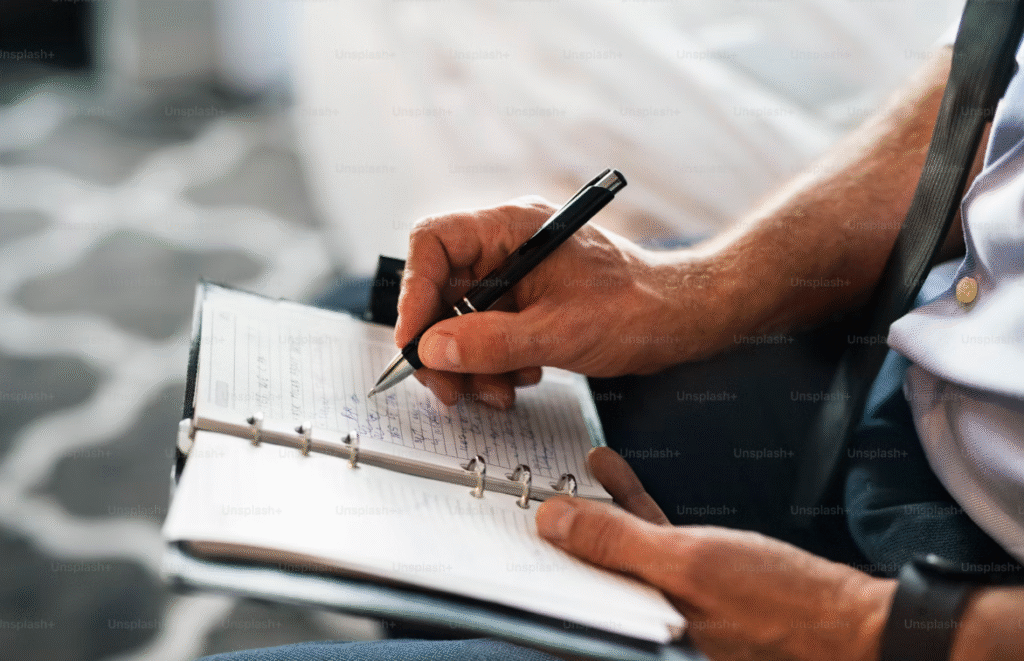 create writing habit